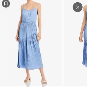 Vince Tiered Asymmetric Dress size small Pale fountain - worn 1x